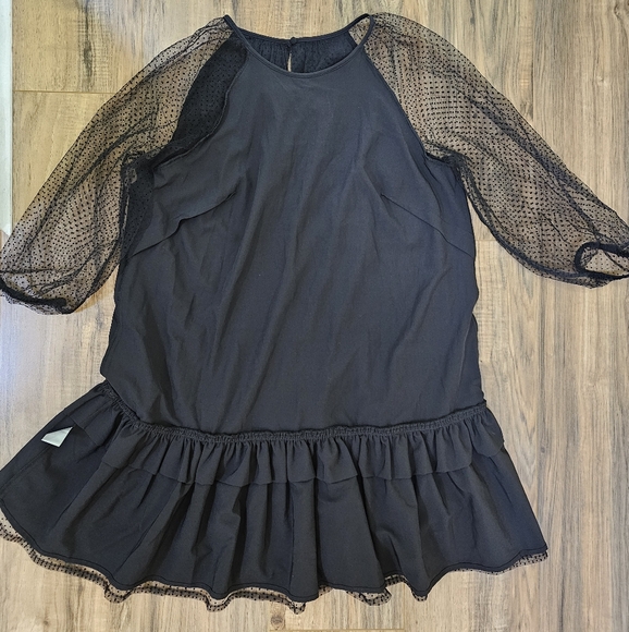 LDT Black Polka Dot Dress - Picture 6 of 10